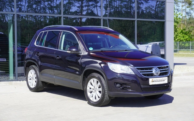 Volkswagen Tiguan cena 38999 przebieg: 206600, rok produkcji 2009 z Węgrów małe 379